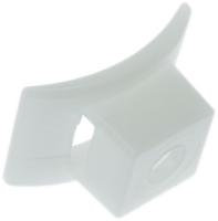 151-27019-lkc-pa66-na HellermannTyton Self Adhesive Natural Cable Tie Mount 17 mm x 25mm, 8mm Max. Cable Tie Width