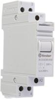 202282300000 Finder DIN Rail Latching Modular Step Relay, 230V ac Coil, 16A Switching Current, DPST