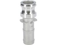 2245005 Sferaco Hose Connector, Straight Camlock Adaptor, BSP 3/4in 3/4in ID, 18 bar