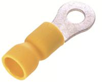 178-8686 RS PRO Insulated Ring Terminal, 8.4mm Stud Size, 4mm² to 6mm² Wire Size, Yellow