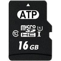 af16gud3-waaix ATP 16 GB Industrial MicroSDHC Micro SD Card, Class 10, UHS-1 U1