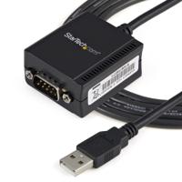 icusb2321f StarTech.com RS232 USB A Male to D-sub, 9 Pin Male Converter Cable