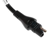 o02 TecMate O02 Battery Charger Lead for Ø12mm BIKE/DIN, Ø21mm AUTO Socket Charger