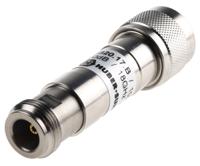 682017b Huber+Suhner 50Ω RF Attenuator N Connector N Plug to N Socket 1 dB, 20 dB, Operating Frequency 18GHz