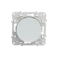s510204 Schneider Electric White Rocker Switch, 2 Way, 1 Gang, Odace
