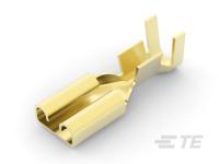 170038-1 TE Connectivity FASTON .187 Uninsulated Female Spade Connector, Receptacle, 4.75 x 0.81mm Tab Size, 0.5mm² to 1.42mm²