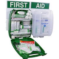 222-3780 RS PRO First Aid & Eyewash Kit for 25 → 100 Person/People, Wall Mounted