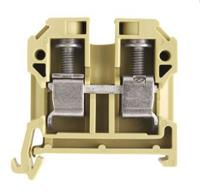 0443760000 Weidmuller  SAK Series Beige, 10mm², Single-Level, Screw Termination