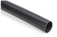 317-00070-tx46-7617-po-x-bk HellermannTyton Adhesive Lined Heat Shrink Tubing, Black 7.6mm Sleeve Dia. x 1.2m Length 4:1 Ratio, TX46 Series