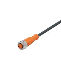 evc083 ifm electronic Straight Female 1 way M12 to Unterminated Sensor Actuator Cable, 20m
