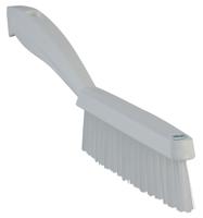 41955 Vikan Extra Hard Bristle White Scrubbing Brush, 33mm bristle length, PET bristle material