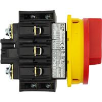 013198-p3-63easvb2hi11 Eaton 3 Pole Flush Mount Isolator Switch - 63A Maximum Current, 30kW Power Rating, IP65 (Front)
