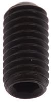 530-028 Black, Self-Colour Steel Hex Socket Set M6 x 12mm Grub Screw