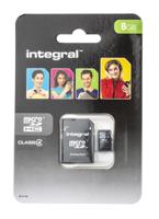inmsdh8g4v2 Integral Memory 8 GB MicroSDHC Micro SD Card, Class 4