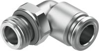 npqr-l-g14-q8 Festo NPQR Series Elbow Fitting, G 1/4 Male to 8 mm, Threaded-to-Tube Connection Style, 8085684