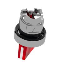 zb4bk1243 Schneider Electric Harmony XB4 2 Position Selector Switch Head Standard Handle Red Stay Put