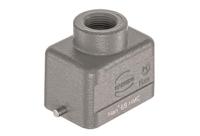 19302061440 HARTING Han HMC Heavy Duty Power Connector Hood, M20 x 1.5 Thread, Top Entry Han B HMC Range