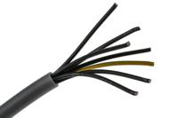 827-4296 RS PRO OLFLEX CLASSIC 110 Control Cable, 7 Cores 0.75 mm² 18 AWG, Unscreened, 50 m, Grey Polyvinyl Chloride Sheath