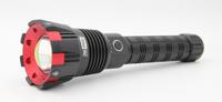 255-4197 RS PRO LED Torch Black, Red - Rechargeable 15000 lm, 274.5 mm