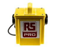 123-7383 RS PRO 750 VA Intermittent 5 Mins on 15 Mins off Site Transformer, 230V ac Primary, 230V Secondary