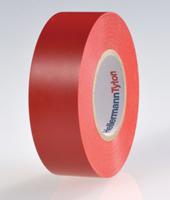 710-00152-htape-flex15-19x20-pvc-rd HellermannTyton HelaTape Flex Red Electrical Tape, 19mm x 20m