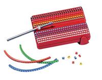 518-06025-hgpc2-5-pvc-special HellermannTyton Helagrip Slide On Cable Marker Kit, Black, Blue, Brown, Green, Grey, Orange, Red, Violet, White,
