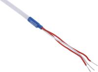 90215030-378-1001-1-6-100-04-3000315 Jumo PT100 RTD Sensor, 6mm Dia, 100mm Long, 3 Wire, Probe, Class B +180°C Max