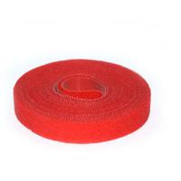 267-998 RS PRO Hook & Loop Tape, Reuseable, 10m x 15 mm, Red Nylon, Pk-1