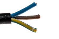775-6135 RS PRO 3183Y 2.5 mm² 3 Core Power Cable, H05VV-F, Black PVC, 100m