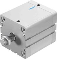 adn-80-60-a-p-a Festo Pneumatic Compact Cylinder - 536360 80 mm Bore, 60 mm ADN Series, Double Acting Acting