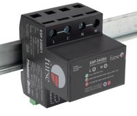 7tca085460r0086-esp-240d1 WJ Furse, D1 Lightning / Surge Arrester 280 V Maximum Voltage Rating 6.25kA Maximum Surge Current Mains Surge Protector