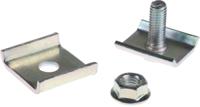 912-4710 RS PRO Multipurpose Coupler Electrogalvanised steel Cable Tray Accessory, 22 mm Width, 15mm Depth