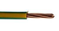 836-0919 RS PRO Green/Yellow 6mm² Hook Up Wire, 10 AWG, 7/1.03 mm, 100m, PVC Insulation