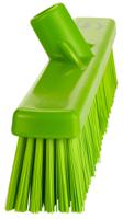 317477 Vikan Broom, Green With PET Bristles