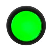 fl12dgb5 EOZ Illuminated Push Button Switch, Momentary, Panel Mount, 12mm Cutout, SPST, Green/Blue LED, 5V, IP67