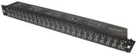 nys-spp-l1 Jack Socket 48 Port Patch Panel, 1U Rack Height