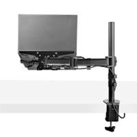 a-laptop-desk-mount StarTech.com Desk & Grommet Clamp Mounting Monitor and Laptop Mount for 1 x Screen, 34in Screen Size