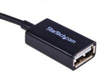 uusbotg StarTech.com USB 2.0, Male Micro USB B to Female USB A, 480Mbps, 130mm