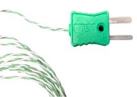 e25066type-k-self-adhesivptfe2mcmpki-surmoul CorregeE250 Type K Thermocouple 2m Length, 0.2mm Diameter, 0°C → +200°C