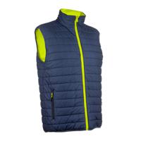 5yor1600xl Coverguard 5YOR160 Black/Green/White/Yellow Hi-Vis, Waterproof Bodywarmer, XL