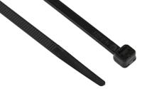 111-15502-t150xl-pa66w-bk HellermannTyton Cable Tie, 1.095m x 8.9 mm, Black Polyamide 6.6 (PA66), Pk-25