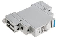 222290124000 Finder DIN Rail Power Relay, 12V dc Coil, 20A Switching Current, DPST