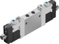 vuvg-lk10-b52-t-m7-1r8l-s Festo 5/2 Solenoid Valve - Solenoid/Solenoid M7 VUVG Series 24V dc, 8042552