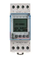 4-126-41 Legrand Digital DIN Rail Time Switch 230 V ac, 2-Channel