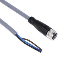 v3-gm-5m-pvc Pepperl + Fuchs Female 3 way M8 to Free End Sensor Actuator Cable, 5 m