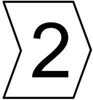 901-10572-909-3073-pvc HellermannTyton Helagrip Slide On Cable Markers, Black on White, Pre-printed "2", 2 → 5mm Cable, 901-10572