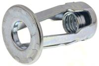 768-0748 RS PRO Bright Zinc Plated, M6 Steel Threaded Insert, 15.88mm diameter 11.43mm Depth 23.34mm