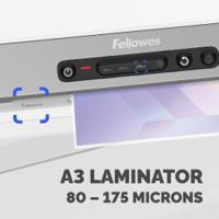 8058601 Fellowes AMARIS A3 Hot A3 Laminator Grey/White