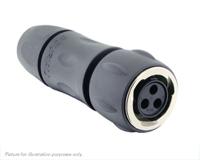 utgx6jc103s Souriau Sunbank by Eaton Circular Connector, 3 Contacts, Cable, Standard Connector, Plug, Female, IP68, IP69K, UTGX
