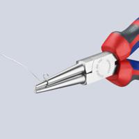 30-35-160 Knipex Long Nose Pliers, 160 mm Overall, Straight Tip, 41mm Jaw